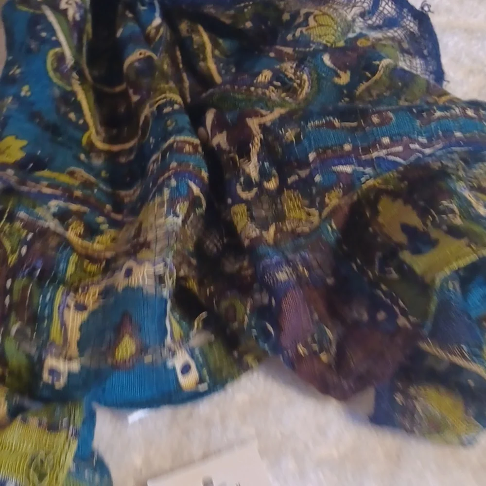 Van Heusen scarf 20x67 inches scarves blue and green